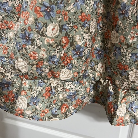 Smocked Floral Dress - Picture 3 of 8